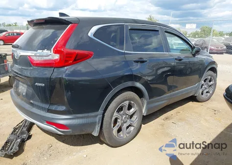 2017 Honda Cr-V Ex z USA, uszkodzony, nr VIN 5J6RW2H51HL014172